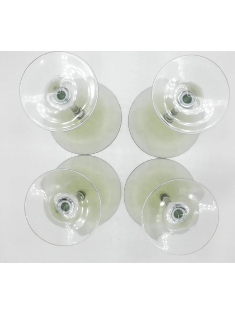 Pantiago Green by Pier 1 Imports Martini Glass Set of 4 Pattern Code: P1CPANG